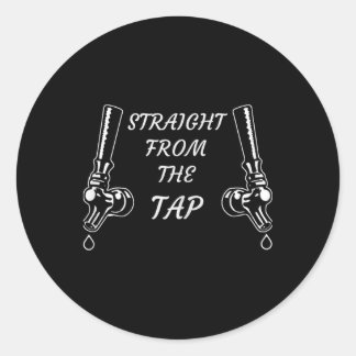 Vrouwen Grappig Borstvoeding Ontwerp Voor Nieuwe M Ronde Sticker