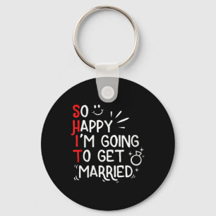 Vrouwen Grappig Huwelijk Gift Hilarische Bruidegom Sleutelhanger