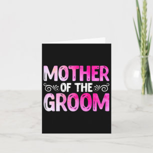 Vrouwen Grappig Moederdag Bruidsfeest Wedding Mot Kaart