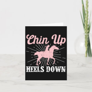 Vrouwen Grappig Paard Liefhebber Paardensport Paar Kaart