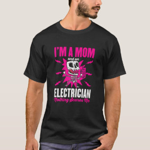 Vrouwen Grappige Elektrica Graphic voor Vrouwen en T-shirt