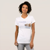 Vrouwen GroomerTALK @ T-shirt van PetGroomer.com (Voorkant volledig)