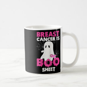Vrouwen Halloween kostuum borstkanker is Boo Shee Koffiemok