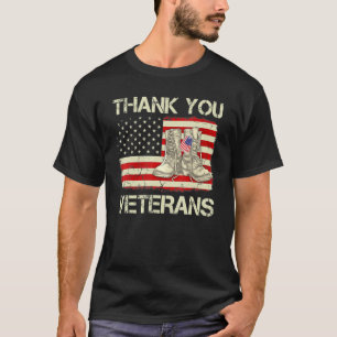Vrouwen Hartelijk dank voor de veteranendag van de T-shirt