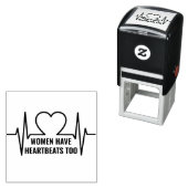 Vrouwen hebben ook hartslagen zelfinktende stempel (In situ)