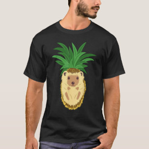 Vrouwen Hedgehog Ananas Kleding Outfit Art Gift H T-shirt