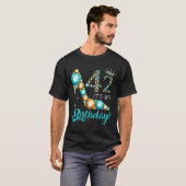 Vrouwen Het is mijn 42e schoenkruin Happy 42e verj T-shirt (Voorkant volledig)