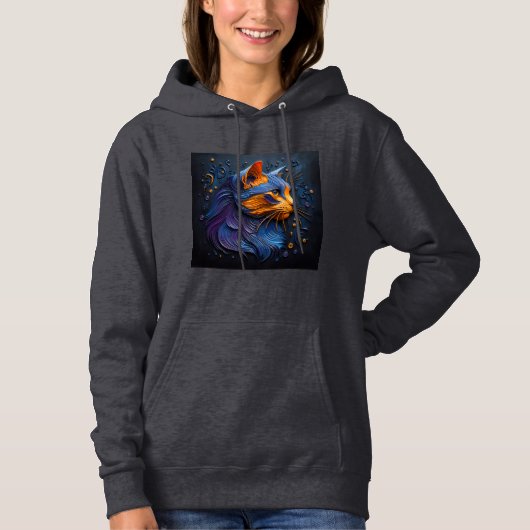 Vrouwen Hooded Sweatshirt Artwork 11 (Voorkant)