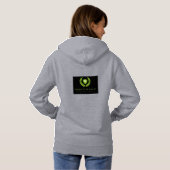 Vrouwen Hoodie (Achterkant volledig)