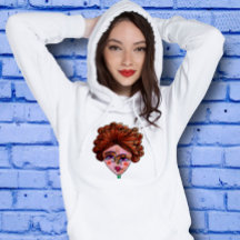 Vrouwen Hoodie (Whimsical Woman 01)