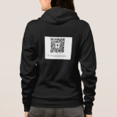 Vrouwen hoodies met rits (Achterkant)