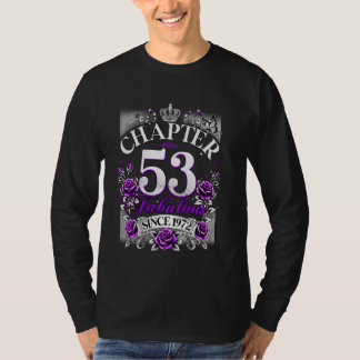 Vrouwen hoofdstuk 53 fantastisch sinds 1972 53e ve t-shirt