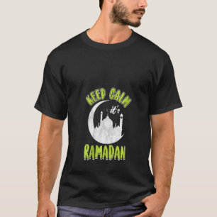 Vrouwen houden kalm Ramadan Ramazan Fasting Sawm I T-shirt