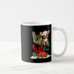 Vrouwen houden van Chihuahua Dog Buffalo Plaid Hon Koffiemok