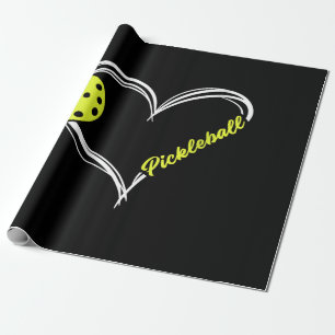 Vrouwen houden van pickleball - schattige pickleba cadeaupapier
