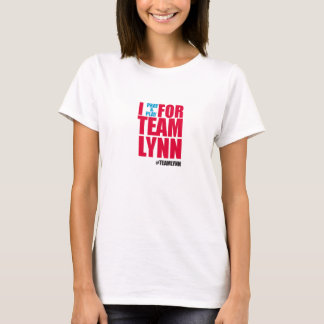 Vrouwen i Pray & Play voor Team Lynn t-shirt