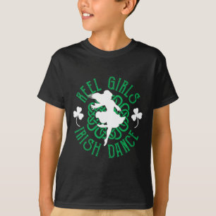 Vrouwen Ieren stap danser dansende stap dansen mei T-shirt