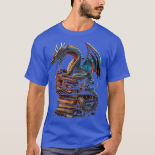 Vrouwen ik ben een boekendraak en geen slechte gra t-shirt