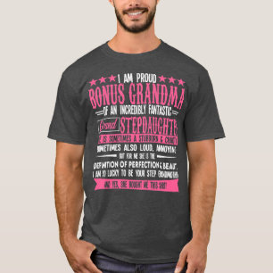 Vrouwen Ik ben een trotse grootmoeder van een onge T-shirt