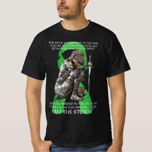 Vrouwen ik ben Storm Non Hodgkins Lymphoma Christe T-shirt