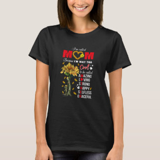 Vrouwen Ik Word Moeder Genoemd Omdat Ik Te Cool Be T-shirt