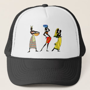 Vrouwen in Afrika Trucker Pet