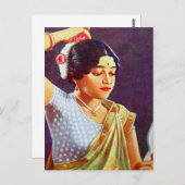 vrouwen in de detailhandel India Briefkaart (Voorkant / Achterkant)