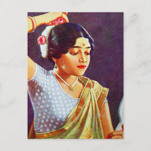  vrouwen in de detailhandel India Briefkaart