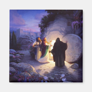 Vrouwen in de Lege Tomb Fridge Magnet Magneet