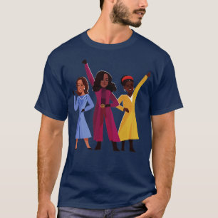 Vrouwen in de nasleep t-shirt