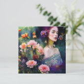 Vrouwen in de tuin 4 (Staand voorkant)