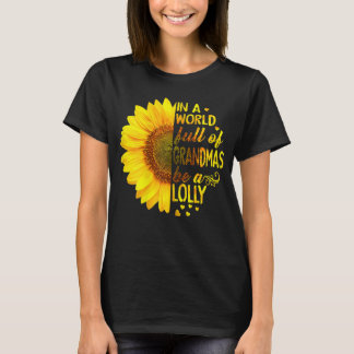 Vrouwen in een wereld vol oma's zijn alleen t-shirt