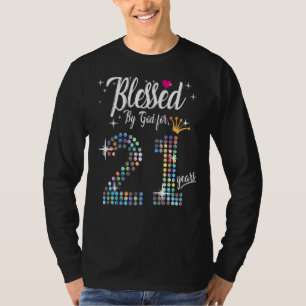 Vrouwen in godsnaam 21 jaar 21ste verjaardag A T-shirt