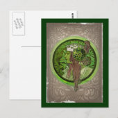 Vrouwen in het groen - LAUREL Briefkaart (Voorkant / Achterkant)