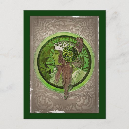 Vrouwen in het groen - LAUREL Briefkaart (Voorkant)