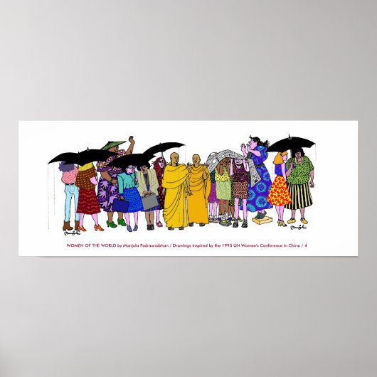 Vrouwen in het POSTER van de wereld - 4 (Voorkant)