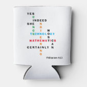 Vrouwen in het STEM-kruiswoord Blikjeskoeler (Voorkant)