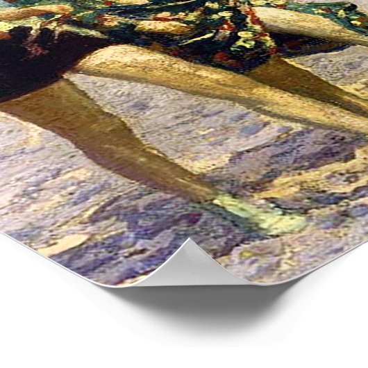 Vrouwen in het Zee Edward Henry Potthast Poster (Hoek)