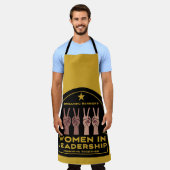 Vrouwen in leiderschap schort (Gedragen)