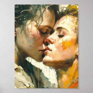 Vrouwen in liefde poster