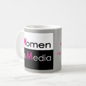 Vrouwen in Media Classic Mok Grijs (Voorkant links)