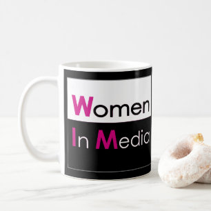 Vrouwen in Media Classic Mok Zwart
