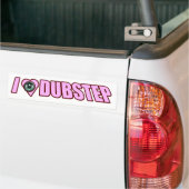 Vrouwen in mijn hart van Dubstep vrouwen Bumpersticker (Op Truck)