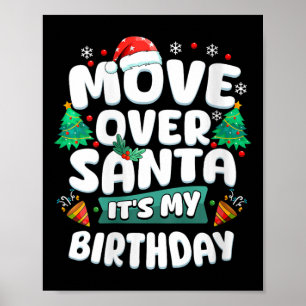 Vrouwen in mijn kerstperiode Grappige kerstverjaar Poster
