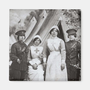 Vrouwen in oorlog, 1914-18 magneet