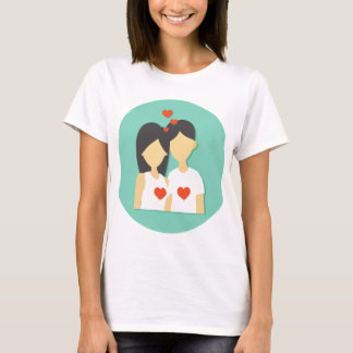 Vrouwen in shirt