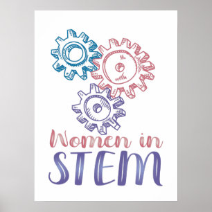 Vrouwen in STEM Poster
