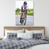 Vrouwen Individuele Tijdstudie nr. 5 Canvas Afdruk (Insitu (Slaapkamer))