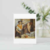 Vrouwen Ironing briefkaart (Staand voorkant)