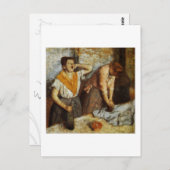 Vrouwen Ironing briefkaart (Voorkant / Achterkant)